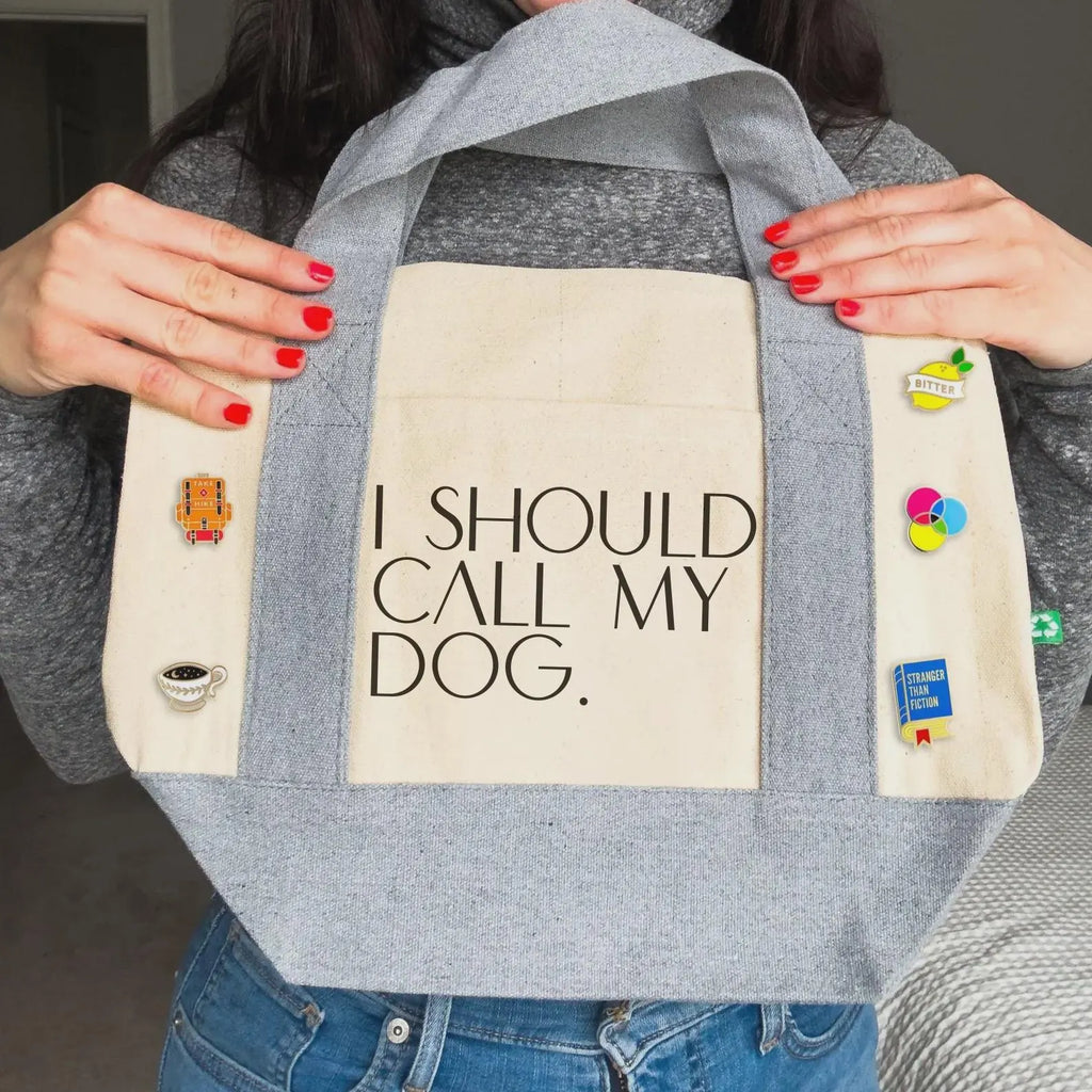 I Should Call my Dog Mini Minimalist Bag Tote