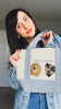 Custom Multiple Pet Portraits Mini Tote