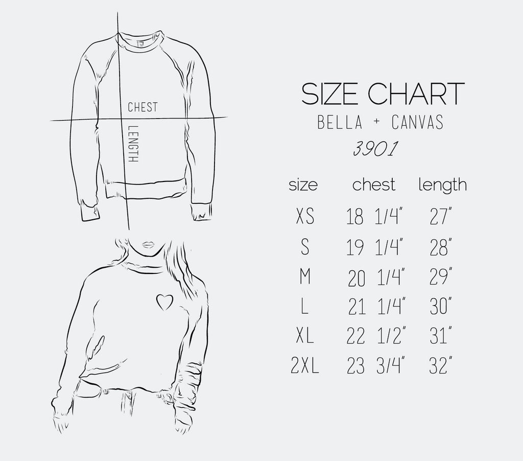 Size Chart 3901