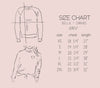 Size Chart for Customized Dog, Cat, or Other Pet's Ears Outline Tattoo Inspired Crew Neck 