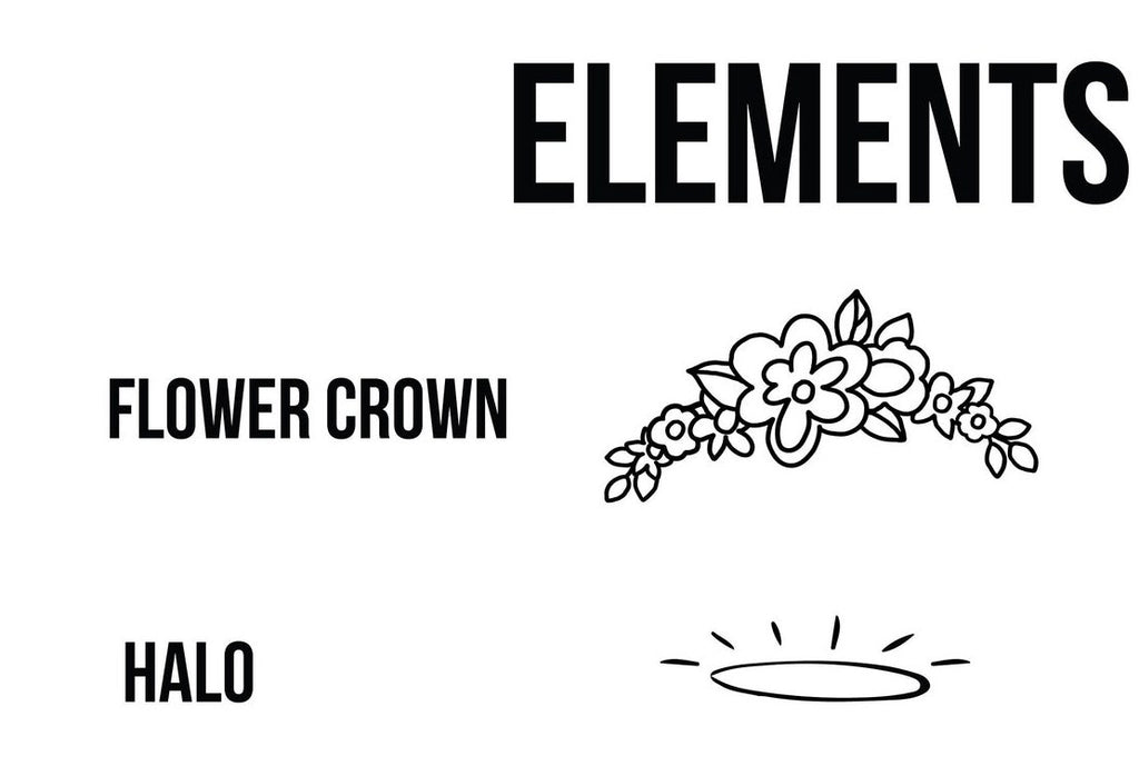 Barkley & Wagz - Design Elements: Flower Crown or Halo