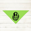 Funny Lil' Nugget Chicken Nugget Bandana in Lime Green
