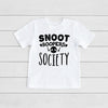 INFANT, TODDLER, or YOUTH Snoot Booper's Society Kid's T-Shirt in White