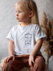 INFANT, TODDLER, or YOUTH Custom Multiple Dog, Cat, or Other Pet's Ears Outline Pocket Kid's T-Shirt in White