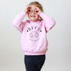 Pick a Style Toddler OR Youth Kid's Custom Dog, Cat, or Other Pet's Ears BFFs Besties Sweatshirt or Hoodie in Light Pink