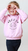 Pick a Style Toddler OR Youth Kid's Custom Dog, Cat, or Other Pet's Ears BFFs Besties Sweatshirt or Hoodie in Light Pink