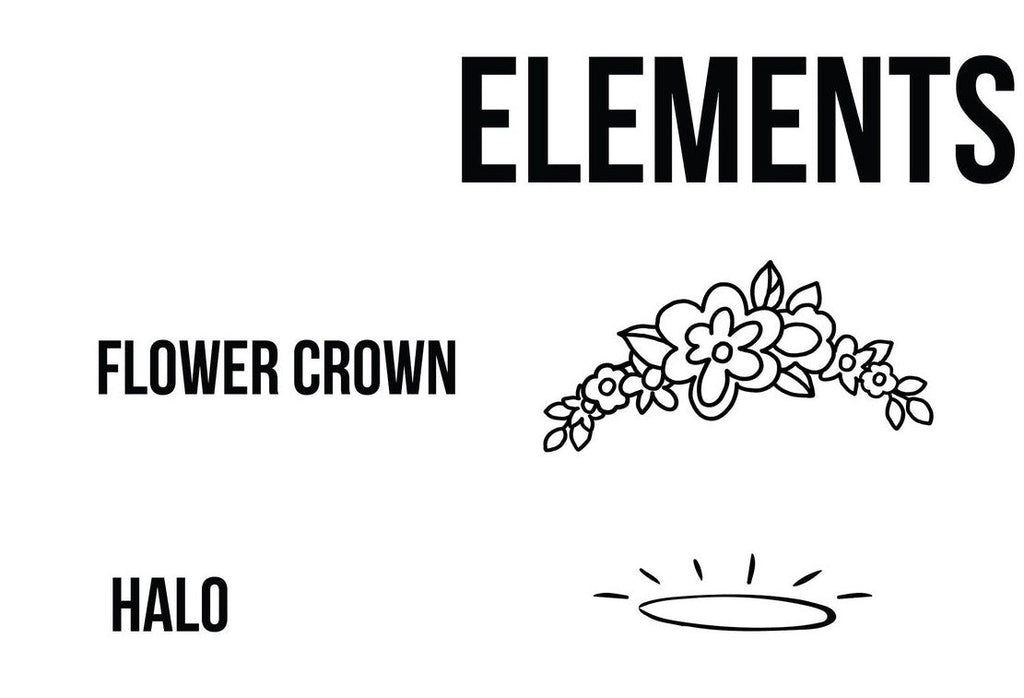 Barkley & Wagz - Design Elements: Flower Crown or Halo