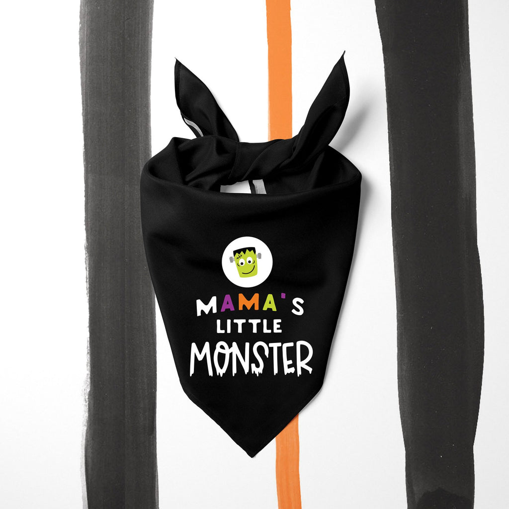 Mama's Little Monster Halloween Themed Bandana