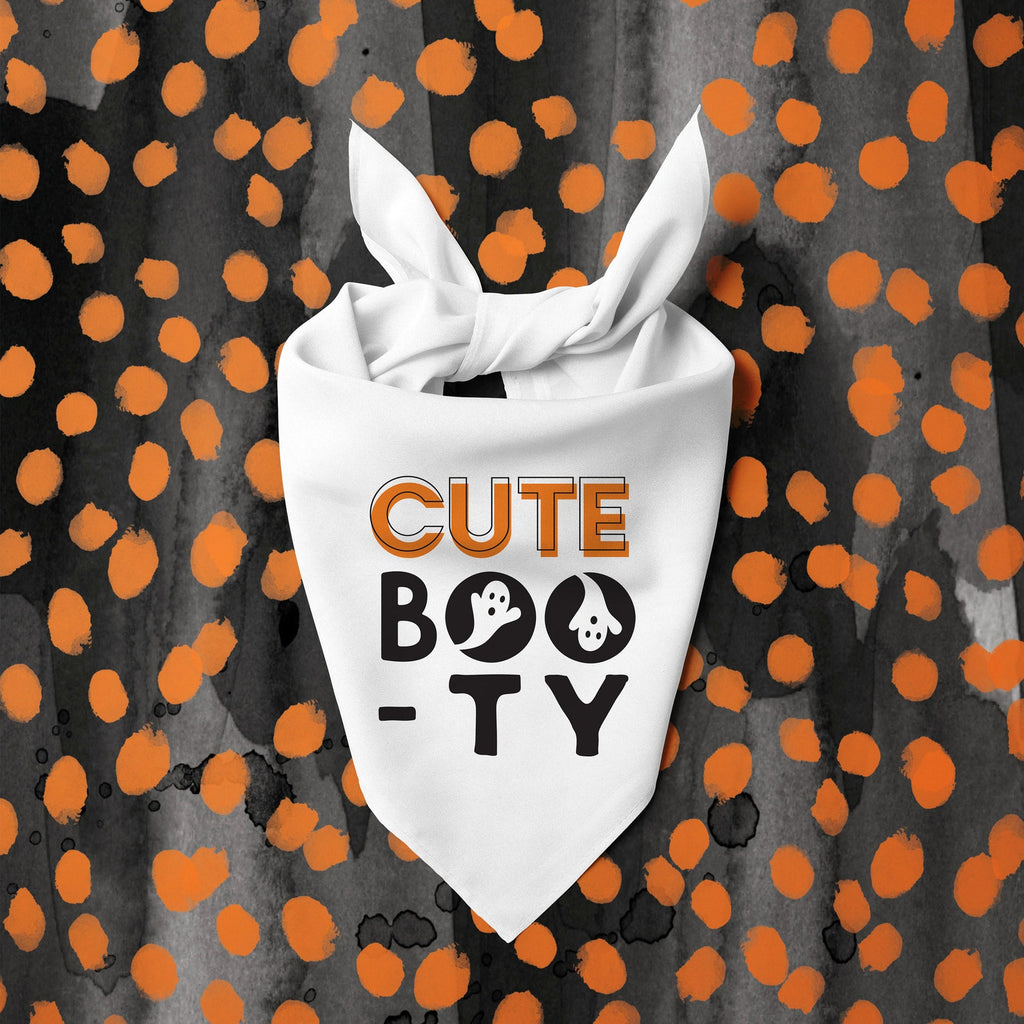 Cute Boo-ty Halloween Ghost Themed Bandana