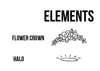 Barkley & Wagz - Design Element Choices: Flower Crown or Halo