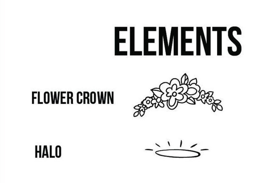Barkley & Wagz - Elements - Halo or Flower Crown