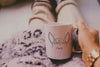 Custom Horse Ears Mug Horse Mom Mug Outline Tattoo Inspired Coffee Cup