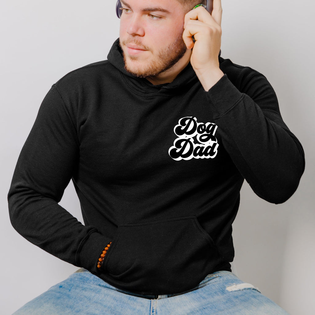 That Dog Dad Crew Neck Premium Super Soft Sweatshirt or Hoodie in Black