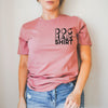 Dog Hair Shirt Women's T-Shirt, V-Neck, or Tank - Relaxed Crew in Mauve
