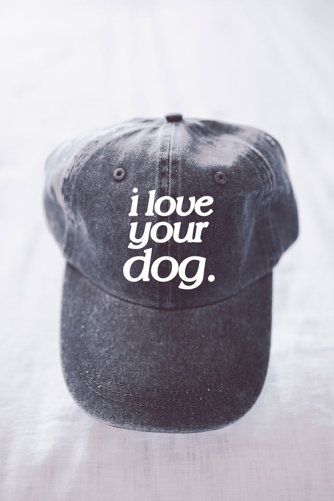 Custom I I Love Your Dog Instagram Dog Parent Baseball Hat