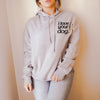 I Love Your Dog Crew Neck Premium Super Soft Sweatshirt or Hoodie in Light Grey