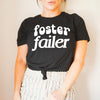 Foster Failer - Gift for Foster Adoption Dog Mom Unisex T-Shirt - Black
