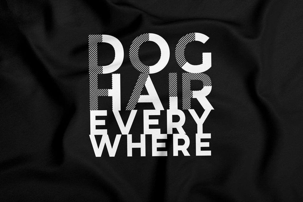 Dog Hair Everywhere Bandana in Black