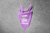 Licking is My Love Language Bandana in Lilac
