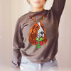 Basset Hound Christmas Crewneck Sweatshirt or Hoodie