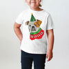 INFANT, TODDLER, or YOUTH English Bulldog Festive Christmas Tee T-Shirt