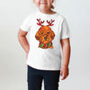 INFANT, TODDLER, or YOUTH Black, Brown, or Blonde Doodle Goldendoodle Labradoodle Festive Christmas Tee T-Shirt