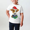 INFANT, TODDLER, or YOUTH Jack Russell JRT Christmas Tee T-Shirt