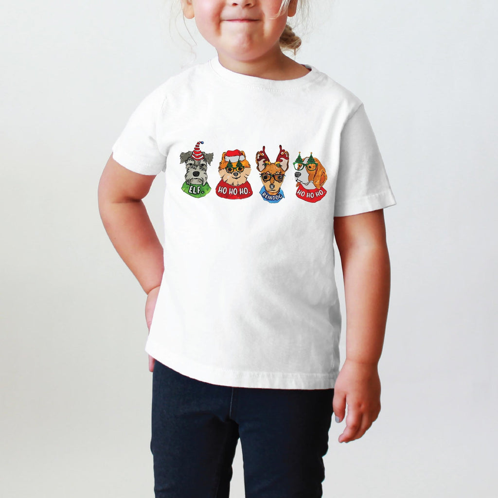 INFANT, TODDLER, or YOUTH Custom Pick Your Christmas Dog Breed/s T-Shirt
