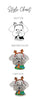 Barkley & Wagz Style Chart for Maltese Terrier - Vector, Watercolor, Cartoon