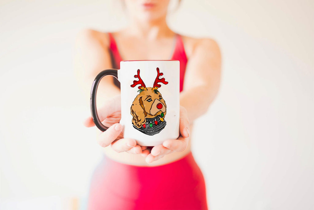 Cocker Spaniel Festive Christmas Dog Holiday Mug