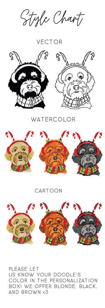 Barkley & Wagz Style Chart for Doodle - Vector, Watercolor, Cartoon