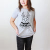 INFANT, TODDLER, or YOUTH Orange, Black, Grey, or Taupe Cat Christmas Tee T-Shirt