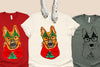 German Shepherd GSD Long Sleeve or Short Sleeve Unisex Christmas T-Shirt