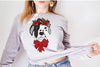 Dalmatian Long Sleeve or Short Sleeve Unisex Christmas T-Shirt