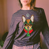 Chihuahua Star Long Sleeve or Short Sleeve Unisex Christmas T-Shirt