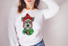 Schnauzer Long Sleeve or Short Sleeve Unisex Christmas T-Shirt