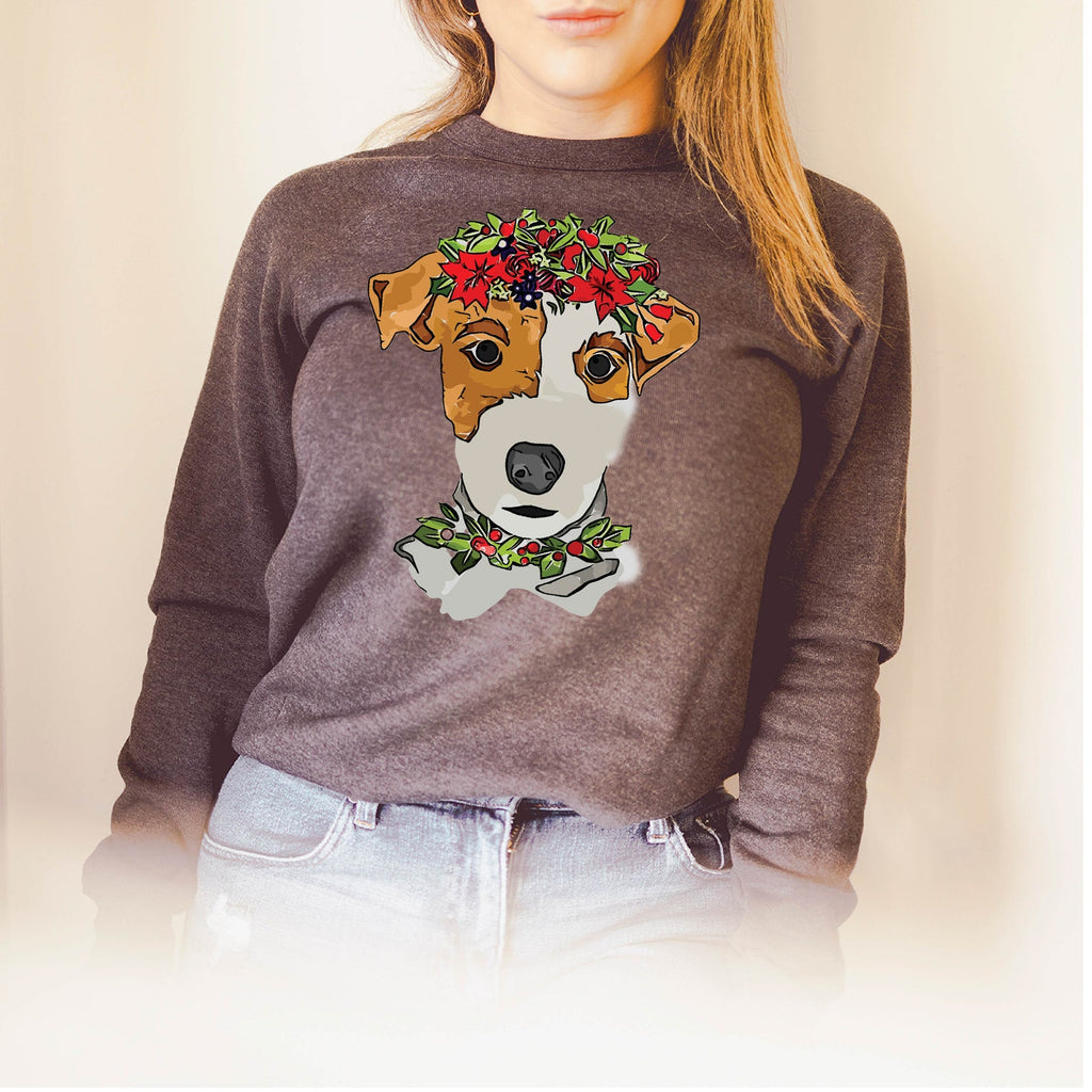 Jack Russell Terrier JRT Crewneck Sweatshirt or Hoodie
