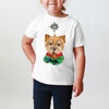 INFANT, TODDLER, or YOUTH Yorkie Yorkshire Terrier Festive Christmas Tee T-Shirt