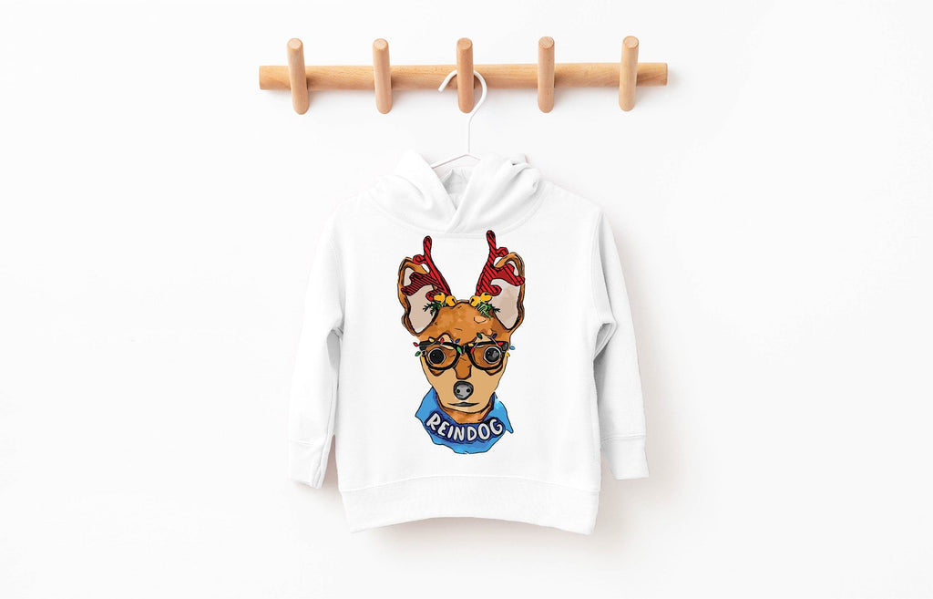Chihuahua Festive Christmas Pick a Style Toddler OR Youth Sweatshirt or Hoodie