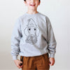 Dachshund Doxie Festive Christmas Pick a Style Toddler OR Youth Sweatshirt or Hoodie