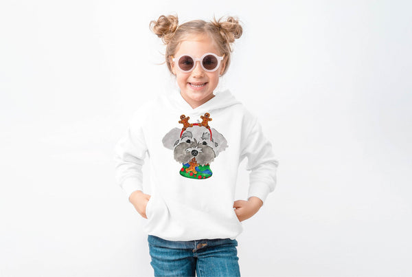 Maltese Terrier Christmas Pick a Style Toddler OR Youth Sweatshirt or Hoodie