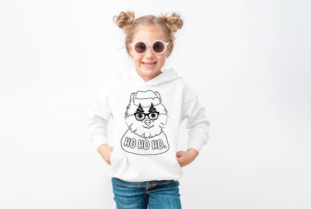 Pomeranian Christmas Pick a Style Toddler OR Youth Sweatshirt or Hoodie