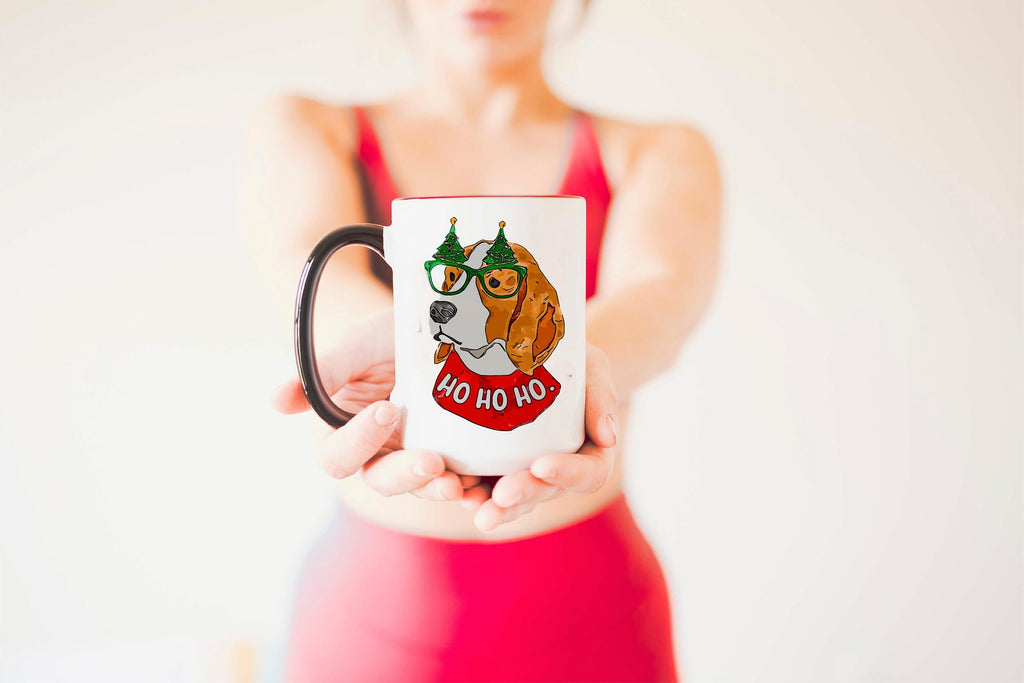 Beagle Hound Christmas Dog Holiday Mug