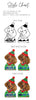 Barkley & Wagz Style Chart for Pointer - Vector, Watercolor, Cartoon