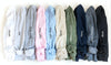 Sweatshirt Color Chart - White, Ash, Sport Gray, Light Pink, Light Blue, Sand, Military Green, Navy, Dark Heather, Black